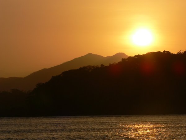 167- Premier coucher de soleil dans le Pacifique 